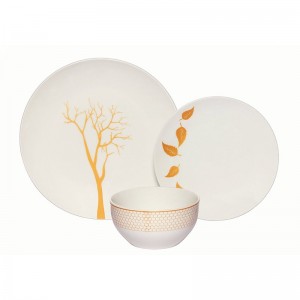 Darby Home Co Rohan Nature Coupe 36 Piece Dinnerware Set, Service for 12 DRBH4498
